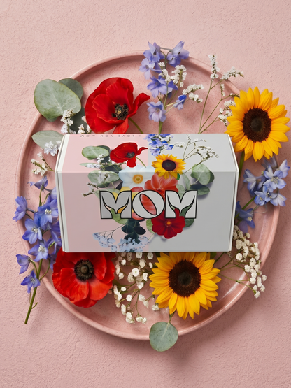 Mother’s Day Floral Chocolate Box | Premium Chocolate Gift for Mom
