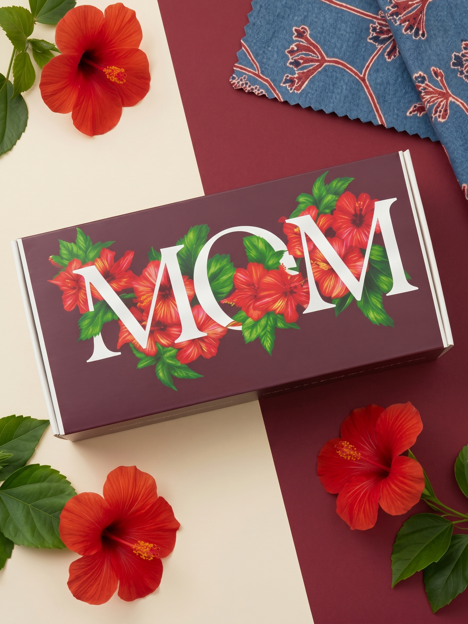 Luxury Mother’s Day chocolate gift box with floral artwork
Premium chocolate box for Mom by Meeros Rich Bite
Elegant Mother’s Day floral chocolate packaging