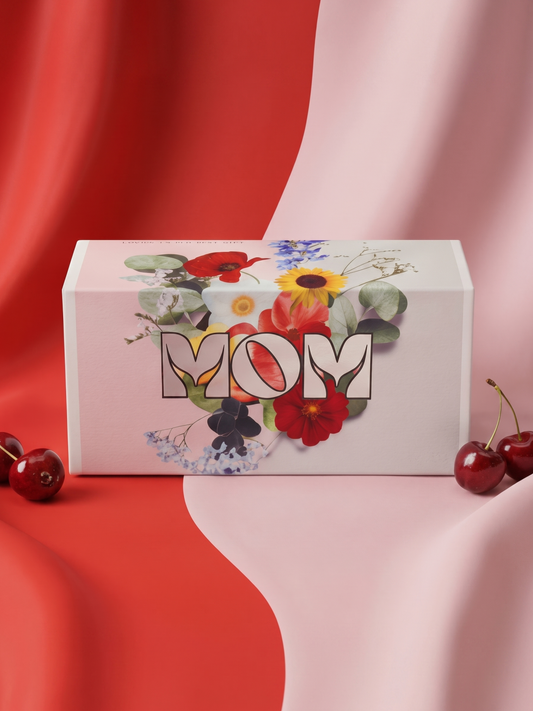 Floral Mother’s Day chocolate arrangement
Elegant seasonal chocolate box for Mother’s Day gifting