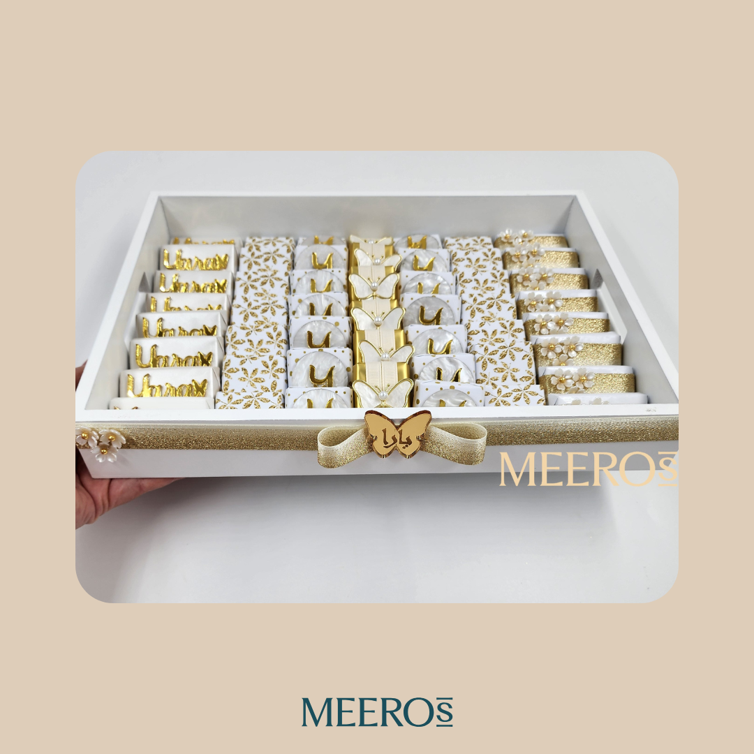 Gold and White Butterfly Theme