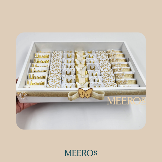 Gold and White Butterfly Theme